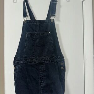 Blank NYC Indigo Denim Overalls